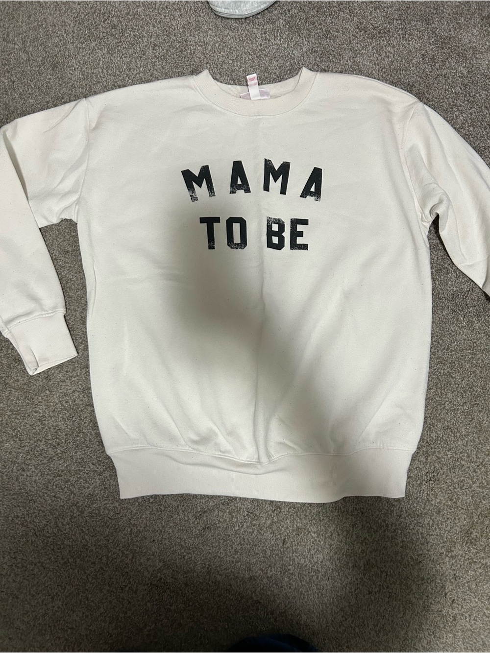 Ingrid & Isabel Cream 'MAMA TO BE' Crewneck Sweatshirt